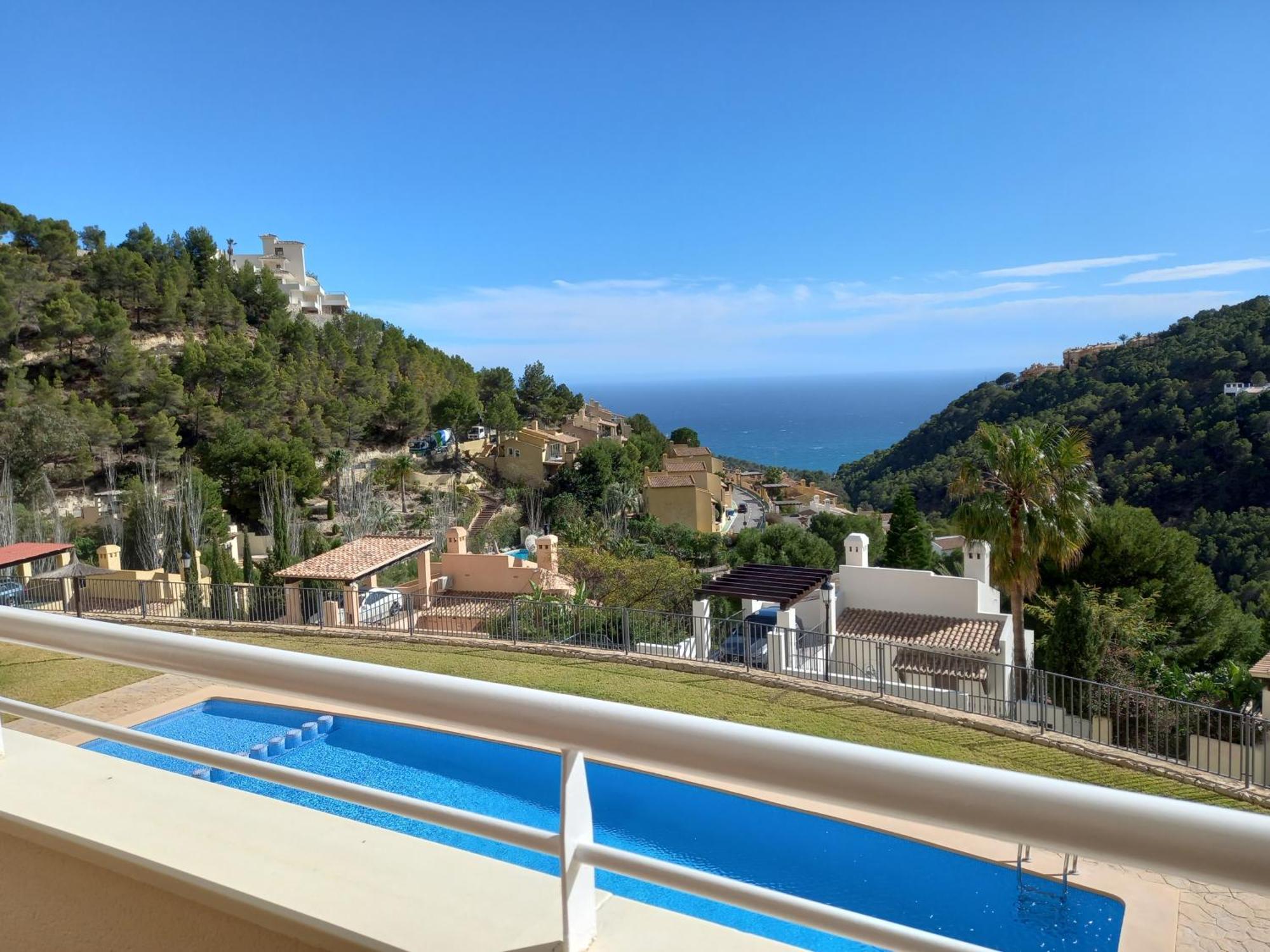 Balcon De Altea Hills Apartment Bagian luar foto